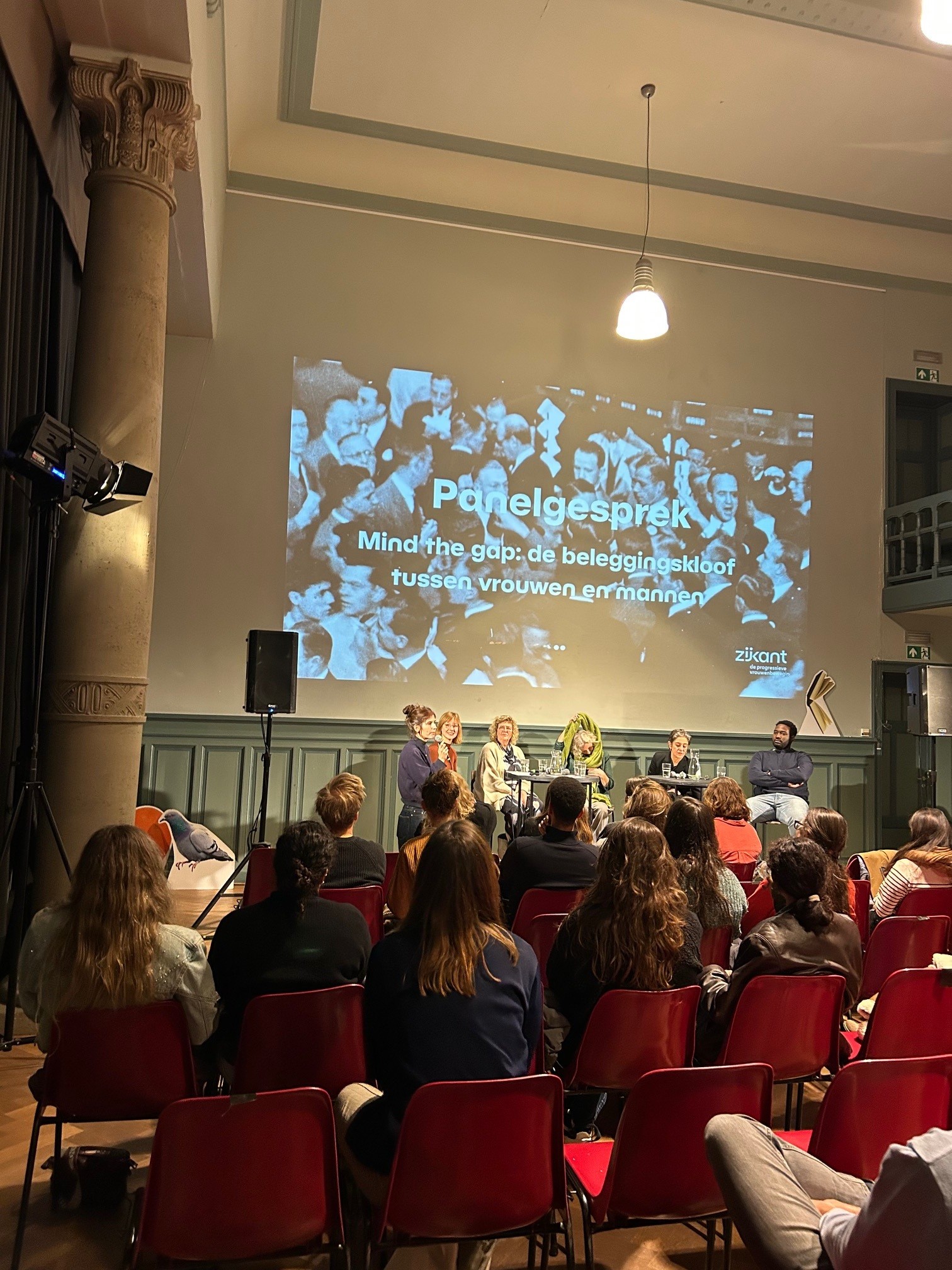 Mind the gap: de beleggingskloof v/m op het Festival van de Gelijkheid