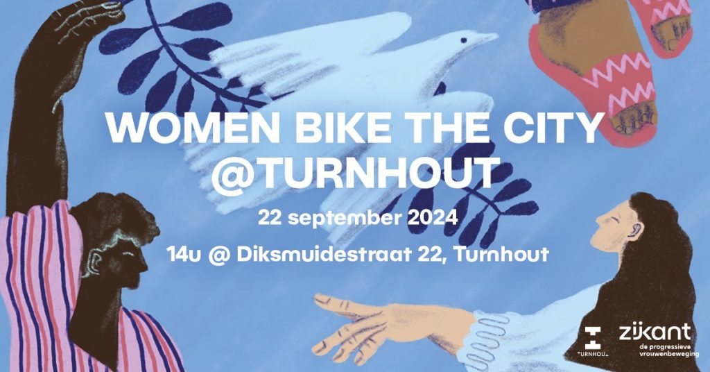 Fiets op zondag 22 september mee door Turnhout voor een stad op vrouwenmaat!