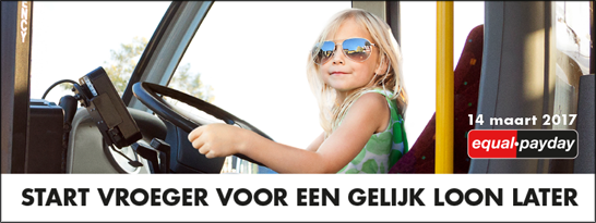 Campagne Equal Pay Day 2017