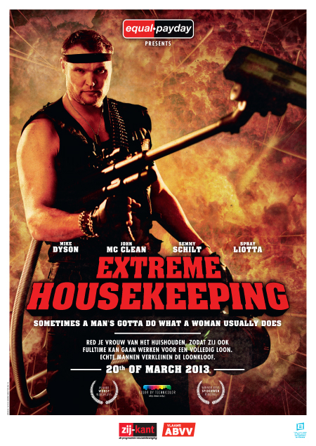 Equal Pay Day campagne 2013: Extreme Housekeeping