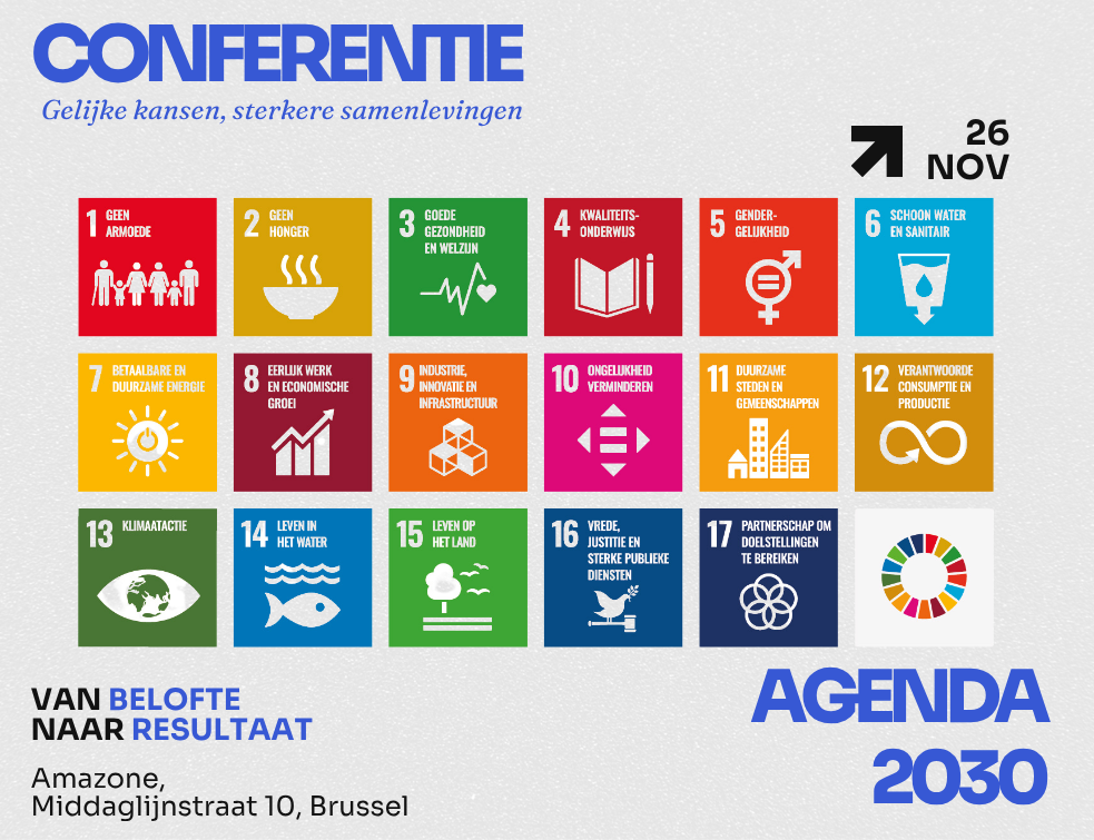 26/11:Conferentie Coalitie Gendergelijkheid: Gelijke kansen, sterkere samenlevingen